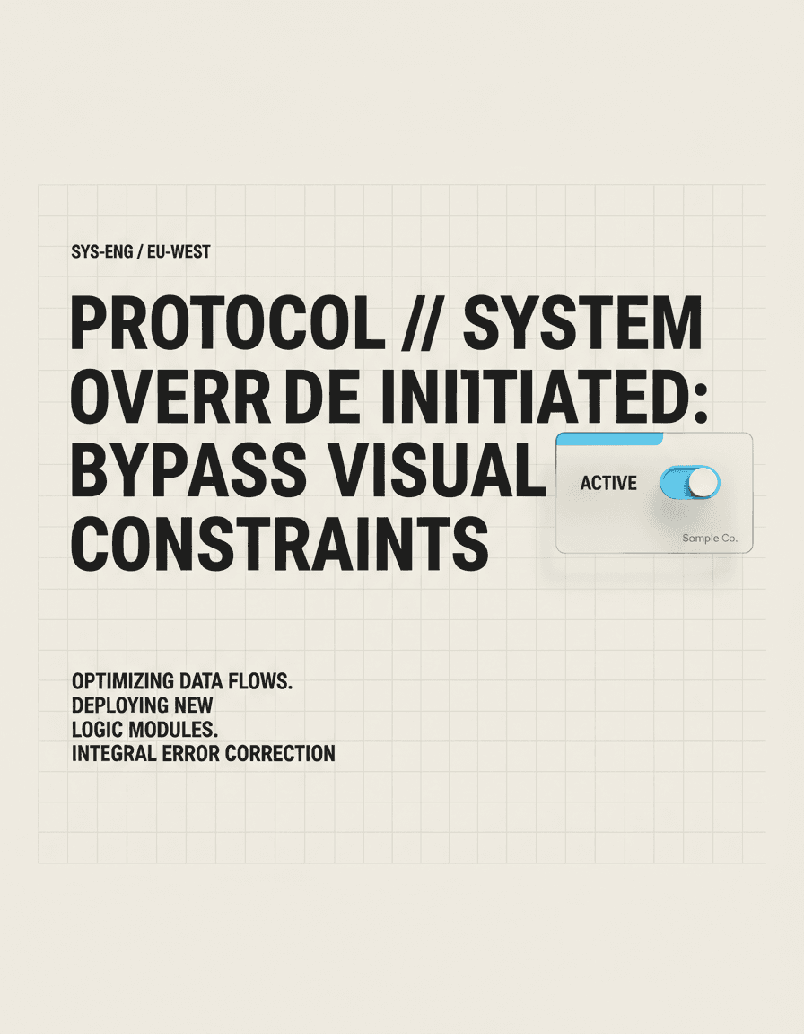 Vista previa de estilo de contenido: swiss grid ui manifest