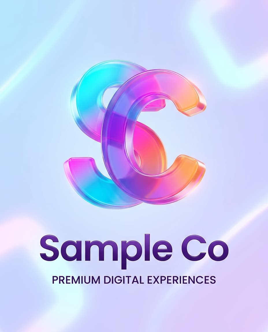 Vista previa de estilo de contenido: hyper polished digital gloss